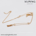 43764 fashion wholesale china 18k beautiful metal tassels jewelry necklace